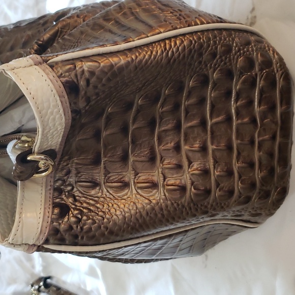 Brahmin Elisa Oak Primrose Hobo Bag - Picture 14 of 16